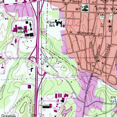 United States Geological Survey Gastonia North, NC (2002, 24000-Scale) digital map