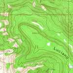 United States Geological Survey Gate Canyon, NM (1964, 24000-Scale) digital map