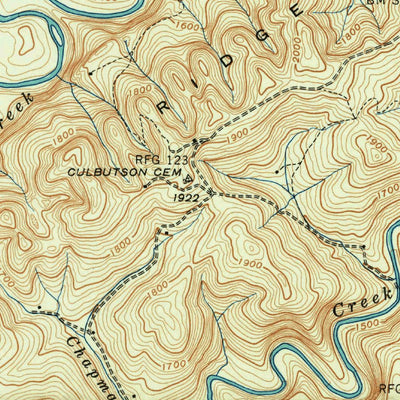 United States Geological Survey Gate City, VA (1939, 24000-Scale) digital map