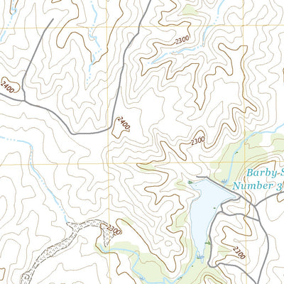 United States Geological Survey Gate NW, OK (2022, 24000-Scale) digital map