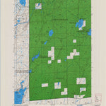 United States Geological Survey Gates Lake, WI (1968, 24000-Scale) digital map