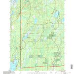 United States Geological Survey Gates Lake, WI (2005, 24000-Scale) digital map