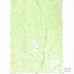 United States Geological Survey Gates Park, MT (1958, 24000-Scale) digital map