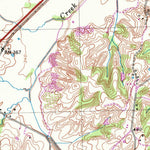 United States Geological Survey Gates, TN (1952, 24000-Scale) digital map