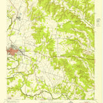 United States Geological Survey Gatesville East, TX (1947, 24000-Scale) digital map