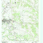 United States Geological Survey Gatesville East, TX (1994, 24000-Scale) digital map