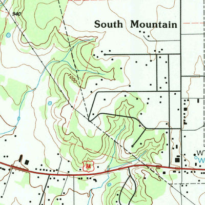 United States Geological Survey Gatesville East, TX (1994, 24000-Scale) digital map