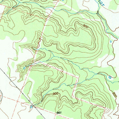 United States Geological Survey Gatesville East, TX (1994, 24000-Scale) digital map