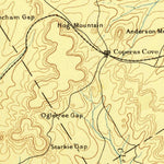 United States Geological Survey Gatesville, TX (1894, 125000-Scale) digital map