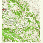 United States Geological Survey Gatesville, TX (1958, 62500-Scale) digital map