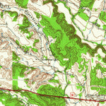 United States Geological Survey Gatesville, TX (1958, 62500-Scale) digital map