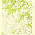 United States Geological Survey Gatesville West, TX (1947, 24000-Scale) digital map