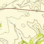 United States Geological Survey Gatesville West, TX (1947, 24000-Scale) digital map