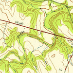 United States Geological Survey Gatesville West, TX (1947, 24000-Scale) digital map