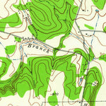 United States Geological Survey Gatesville West, TX (1957, 24000-Scale) digital map