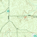 United States Geological Survey Gateswood, AL-FL (1978, 24000-Scale) digital map