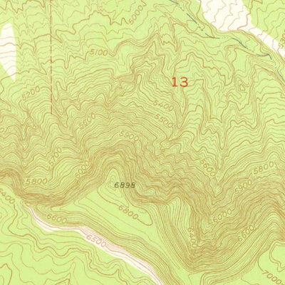 United States Geological Survey Gateway, CO (1949, 24000-Scale) digital map