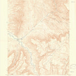 United States Geological Survey Gateway, CO (1952, 24000-Scale) digital map