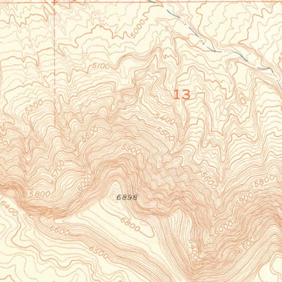 United States Geological Survey Gateway, CO (1952, 24000-Scale) digital map
