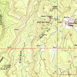 United States Geological Survey Gateway, CO (1960, 62500-Scale) digital map