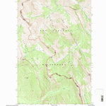 United States Geological Survey Gateway Pass, MT (1995, 24000-Scale) digital map