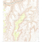 United States Geological Survey Gateway Rapids, AZ (1988, 24000-Scale) digital map