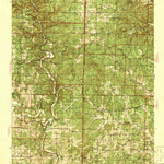 United States Geological Survey Gatewood, MO (1941, 62500-Scale) digital map