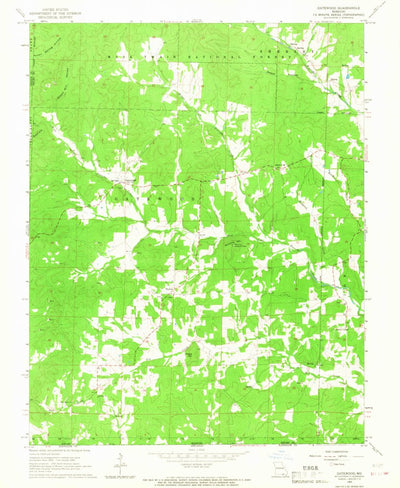 United States Geological Survey Gatewood, MO (1965, 24000-Scale) digital map