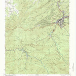 United States Geological Survey Gatlinburg, TN (1979, 24000-Scale) digital map