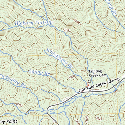 United States Geological Survey Gatlinburg, TN (2022, 24000-Scale) digital map