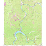 United States Geological Survey Gauley Bridge, WV (1969, 24000-Scale) digital map