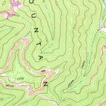 United States Geological Survey Gauley Bridge, WV (1969, 24000-Scale) digital map