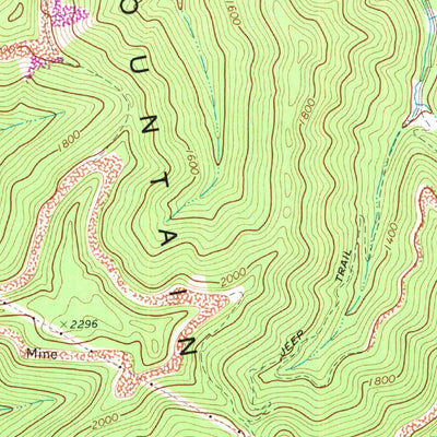 United States Geological Survey Gauley Bridge, WV (1969, 24000-Scale) digital map