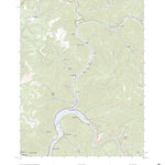 United States Geological Survey Gauley Bridge, WV (2023, 24000-Scale) digital map