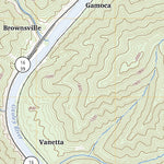 United States Geological Survey Gauley Bridge, WV (2023, 24000-Scale) digital map