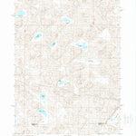 United States Geological Survey Gaunt Lake, NE (1989, 24000-Scale) digital map