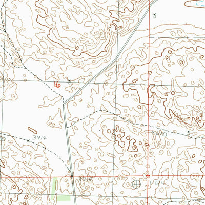 United States Geological Survey Gaunt Lake, NE (1989, 24000-Scale) digital map