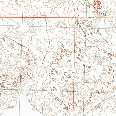 United States Geological Survey Gaunt Lake, NE (1989, 24000-Scale) digital map
