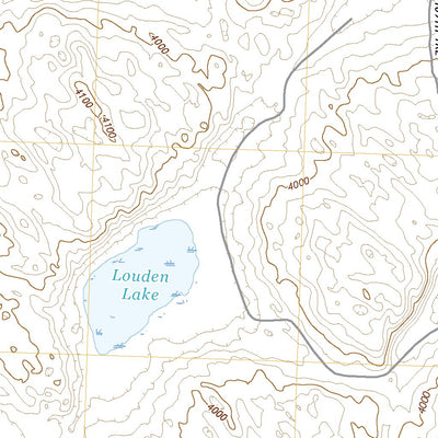 United States Geological Survey Gaunt Lake, NE (2021, 24000-Scale) digital map