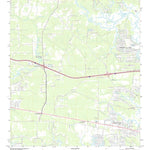 United States Geological Survey Gautier North, MS (2012, 24000-Scale) digital map