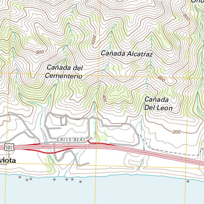United States Geological Survey Gaviota, CA (2012, 24000-Scale) digital map