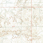 United States Geological Survey Gay Dam, MT (1984, 24000-Scale) digital map