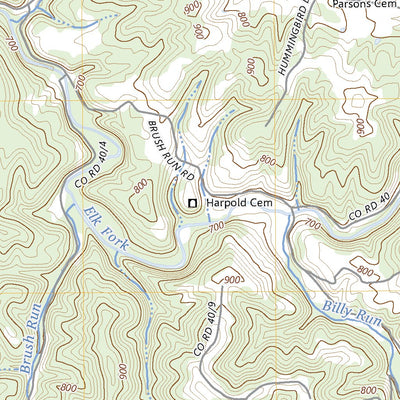 United States Geological Survey Gay, WV (2023, 24000-Scale) digital map