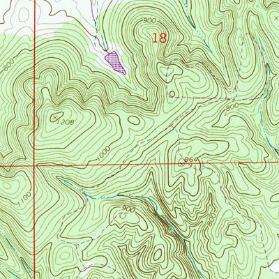 United States Geological Survey Gaylesville, AL (1967, 24000-Scale) digital map