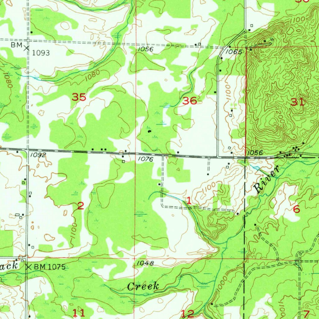 Gaylord, MI (1954, 62500-Scale) Map by United States Geological Survey ...