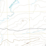 United States Geological Survey Gaylord Reservoir, WY (2021, 24000-Scale) digital map