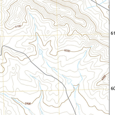 United States Geological Survey Gaylord Reservoir, WY (2021, 24000-Scale) digital map
