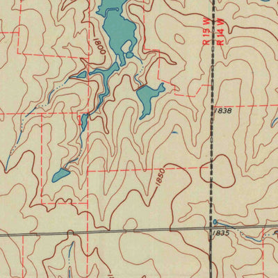 United States Geological Survey Gaylord SW, KS (1961, 24000-Scale) digital map