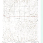 United States Geological Survey Gaylord, TX-OK (1972, 24000-Scale) digital map