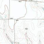 United States Geological Survey Gaylord, TX-OK (1972, 24000-Scale) digital map